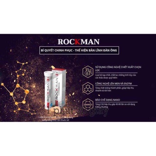 Viên sủi sinh lý nam Rocman