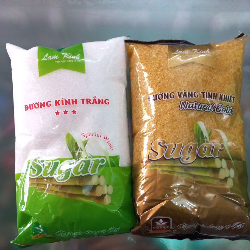 Đường kính trắng, đường vàng Lam Kinh 1kg