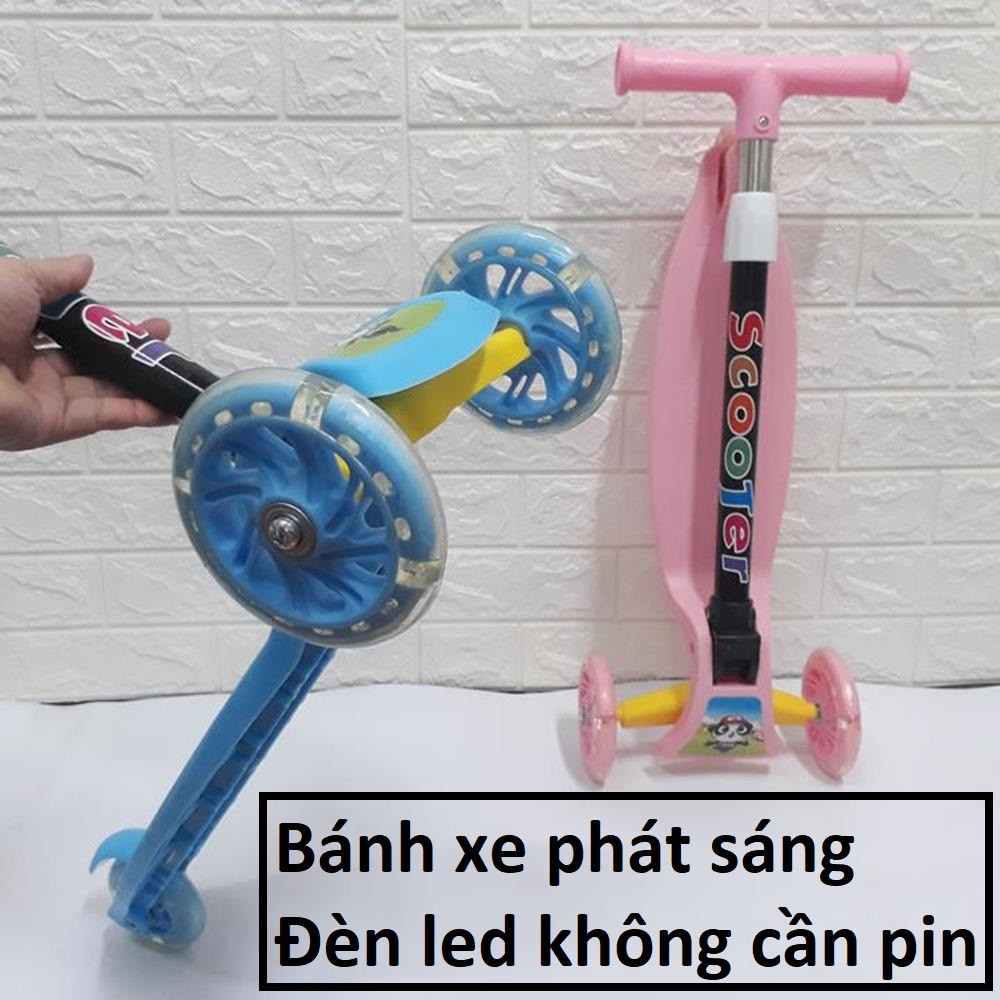 Đồ chơi Xe trượt Scooter ❤️Chọn mẫu❤️ bánh xe phát sáng cho trẻ &gt; 3 tuổi KamiVietNam