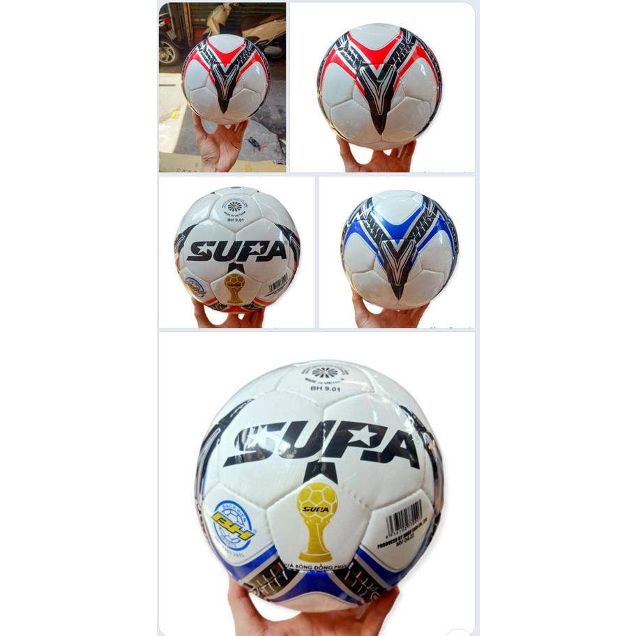 QUẢ BÓNG ĐÁ SUPA CAO CẤP CHUYÊN NGHIỆP SIZE 4 - 5 - CHẤT LƯỢNG TƯƠNG ĐƯƠNG UHV GIÁ TỐT