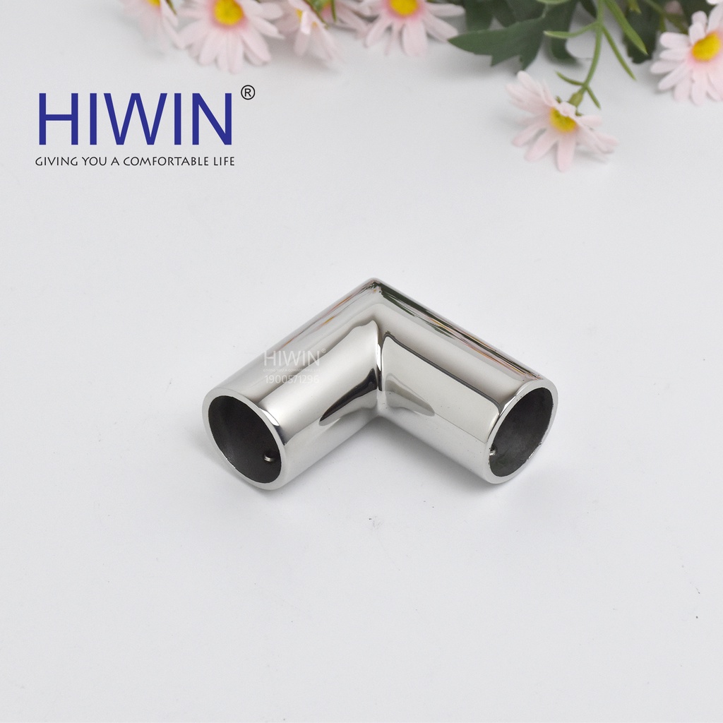 Chuyển góc 90 độ phòng tắm kính mặt gương inox 304 Hiwin SB-613