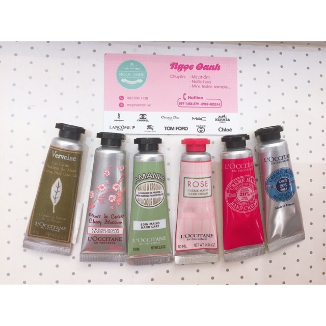 Kem dưỡng tay L’occitane Pháp 10ml
