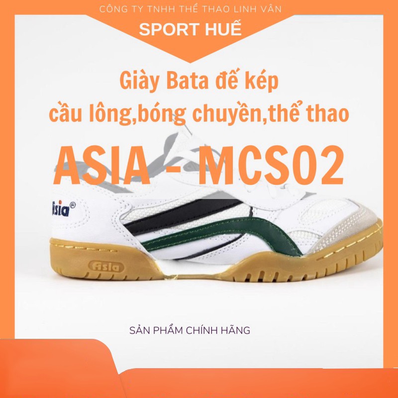 GIÀY THỂ THAO ĐA DỤNG ĐẾ KÉP ASIA - MC S02 CHÍNH HÃNG CẦU LÔNG, BÓNG CHUYỀN,.... - Nhà Phân Phối Chính Thức - Sport Huế