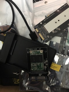 Box chuyển ssd msata, m2sata sang sata 2,5