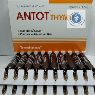ANTOT THYMO TRAPHACO HỘP 20 ỐNG tăng đề kháng