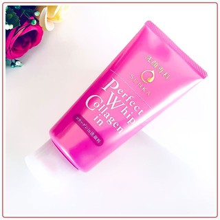 Sữa rửa mặt Senka Perfect Whip Collagen In làm sạch và giúp da săn chắc 120gr (Thủy Japan)