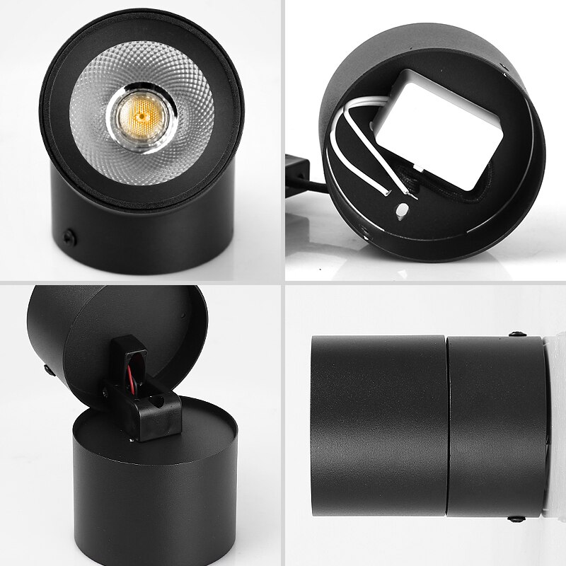 Đèn trần CHUANGYANG LED 5W 7W 10W 15W gấp lại được chất lượng cao tiện lợi