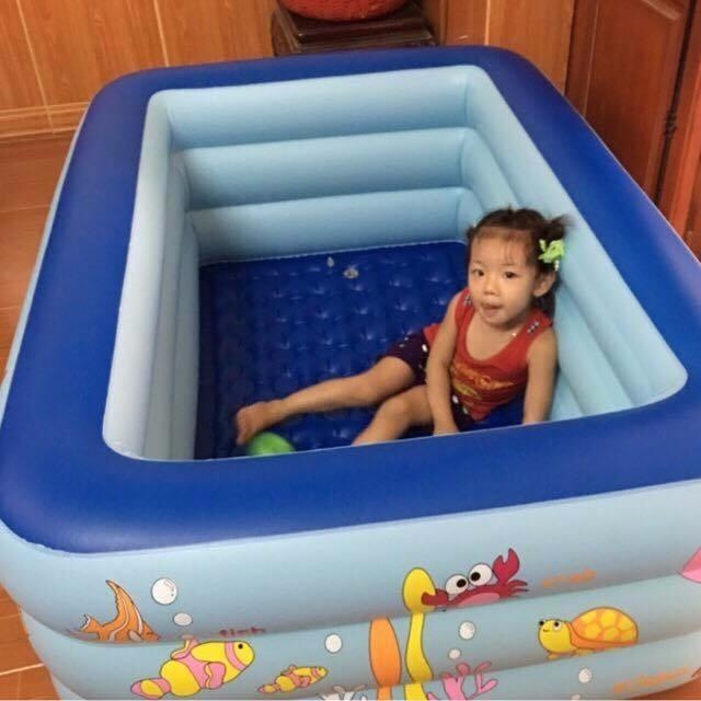 Hồ bơi phao chữ nhật 1m8