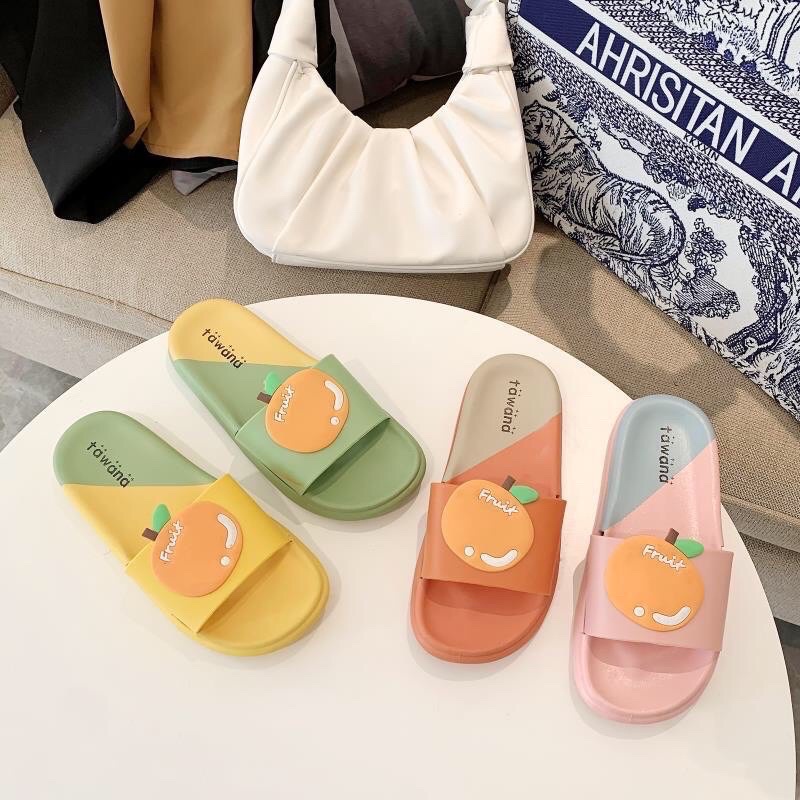 Dép nữ thời trang đẹp quai ngang bánh mì xinh cute DL003