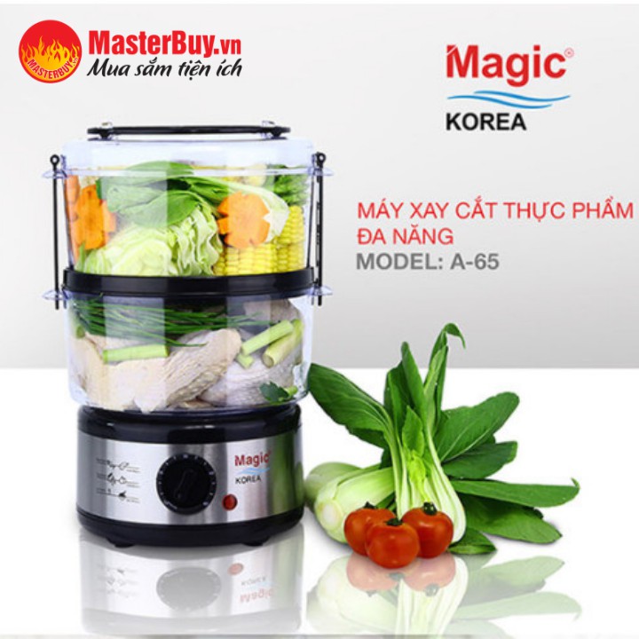 Nồi hấp thực phẩm 2 tầng Magic Korea A-64