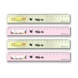 [Chính Hãng] Thước Thẳng 20cm SR-02 (Vỉ 1 Cây) - TL