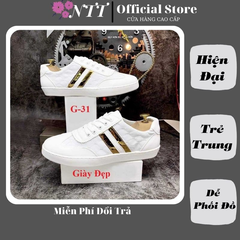 Giày Nam ❤️FREESHIP❤️ Giày Thể Thao Nam - Giày Sneaker Cao Cấp G31 | BigBuy360 - bigbuy360.vn