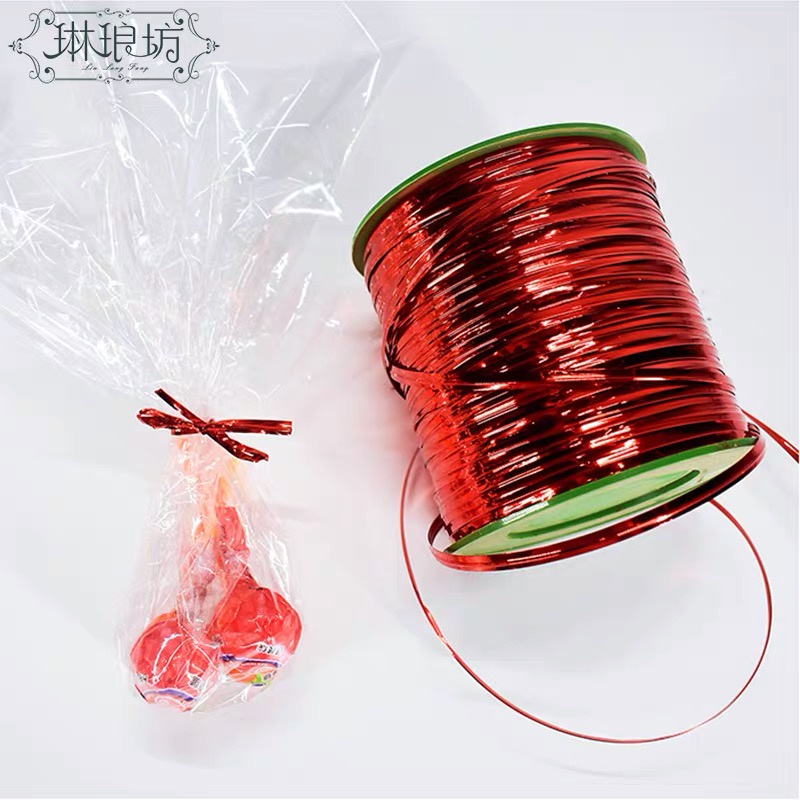 Dây kẽm kim tuyến / Dây buộc hoa / Dây Kẽm Cuộn / Dây kẽm kim tuyến Twist tie cuộn 400g