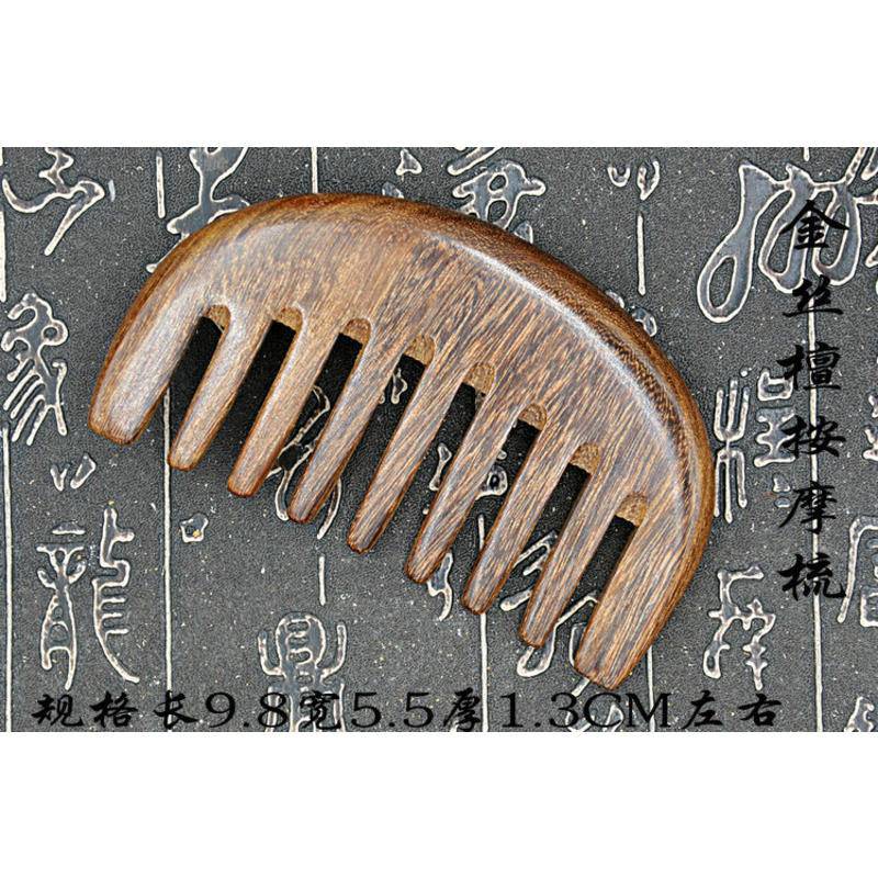 Lược Gỗ Đàn Hương Tự Nhiên Chống Tĩnh Điện Mát Xa Da Đầu