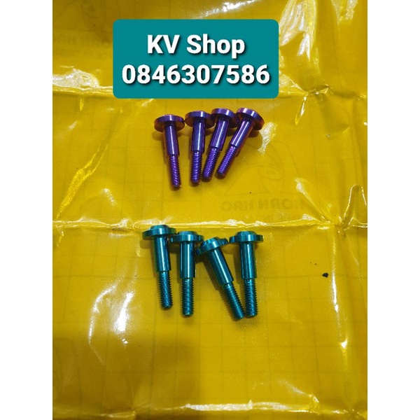 Ốc Tay phanh titan GR5 gắn xe Exciter/ Winner/ Sirius/ Raider/ Satria/ Sonic/ Wave/ Dream