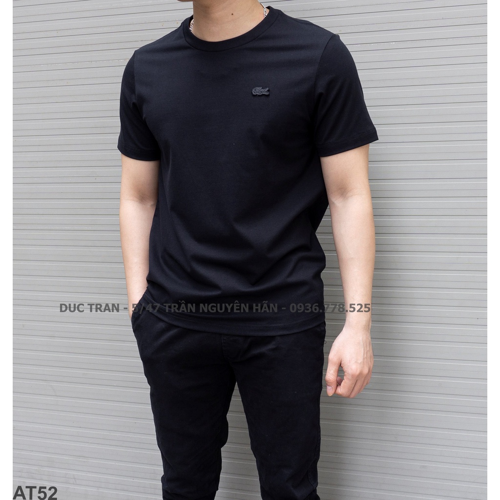 7 màu Áo thun trơn "cá sấu" - cotton co giãn thoáng mát, logo thêu xịn sò, bền đẹp bao quay máy !