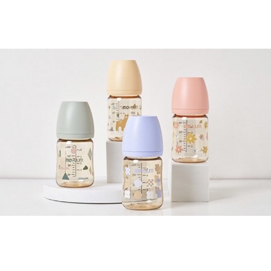 Bình Sữa Moyuum Clover 2022 Màu Tím Chính Hãng 170ml/270ml
