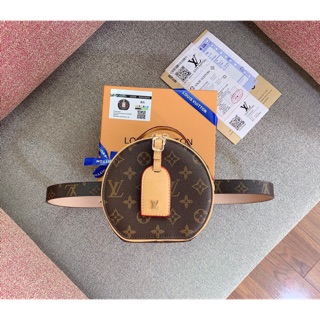 Túi Lv tròn size mini( tặng kèm thắt lưng) video