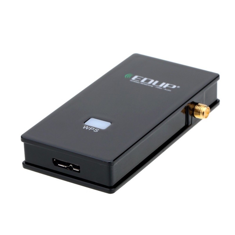 USB Wifi Edup - Bộ thu wifi 2 băng tần 2.4Ghz/5Ghz - Kết nối USB 3.0