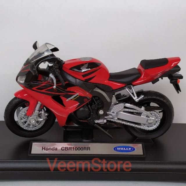 Mô Hình Xe Mô Tô Honda Cbr 1000rr Tỉ Lệ 1: 18