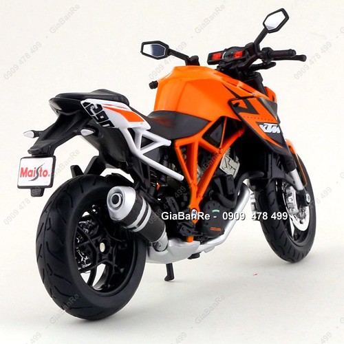 Xe Mô Hình Ktm 1290 Super Duke Orange Tỉ Lệ 1:12 - Maisto - 8704