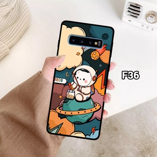 Ốp điện thoại samsung s10/ s10 plus/ s10e/ s10 5g - ốp lưng samsung in hình gấu xinh, phi hành gia
