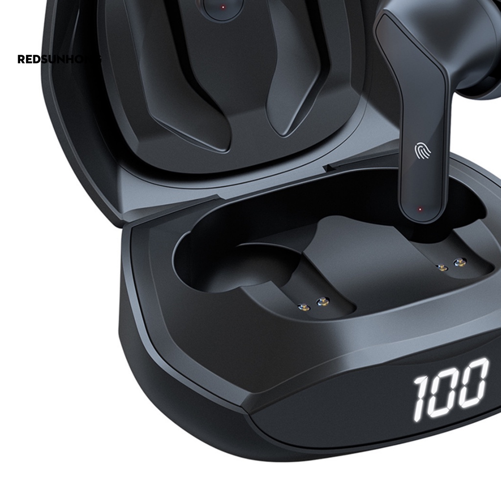 Tai Nghe Thể Thao Nhét Tai Bluetooth Không Dây Màn Hình LED Kỹ Thuật Số Chống Ồn Thông Minh Phong Cách Thể Thao 5.2