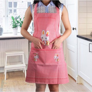 Tạp dề nội trợ in hình thỏ