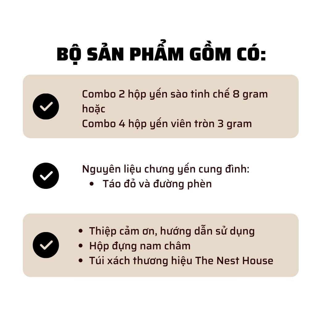 Yến Sào Tinh Chế Vụn The Nest House