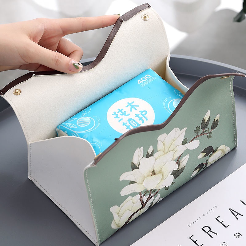 Hộp Đựng Khăn Giấy / Mỹ Phẩm Để Bàn Thiết Kế Độc Đáo Chất Lượng Cao Cho Phòng Khách