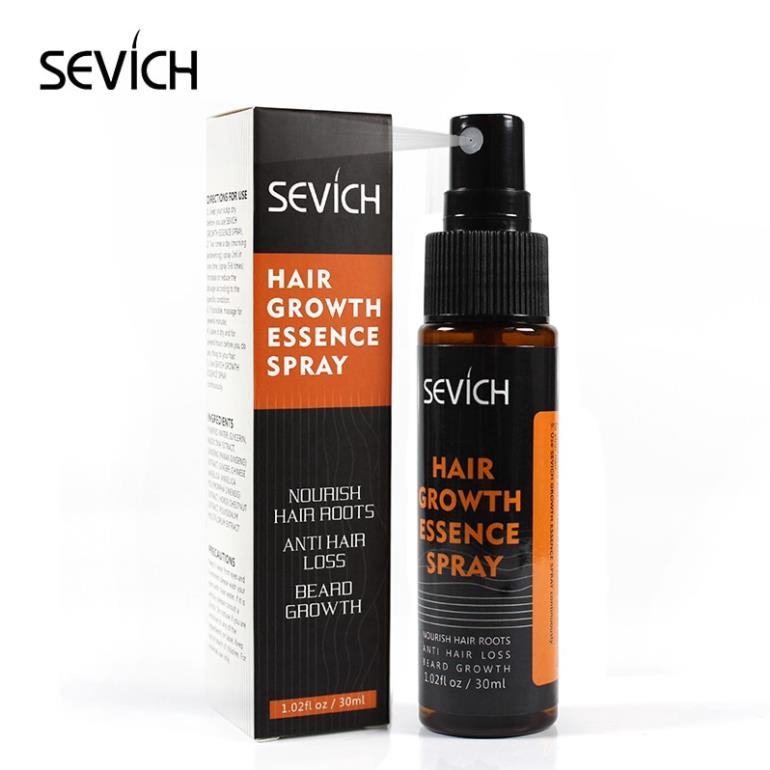 Tinh Chất Xịt Kích Mọc Tóc SEVICH Chiết Xuất Gừng Kháng Khuẩn 30ml
