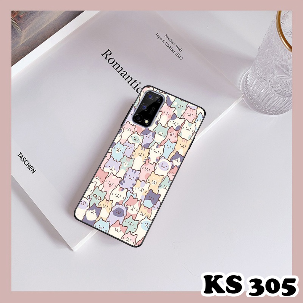 Ốp lưng Oppo Realme V5 5G - Ốp Oppo in hình LoveCat - Chất liệu TPU siêu bền