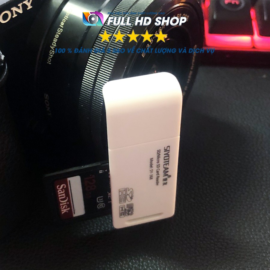 Đầu đọc thẻ nhớ SD, MicroSD - Nhỏ gọn, tốc độ cao - Full HD Shop