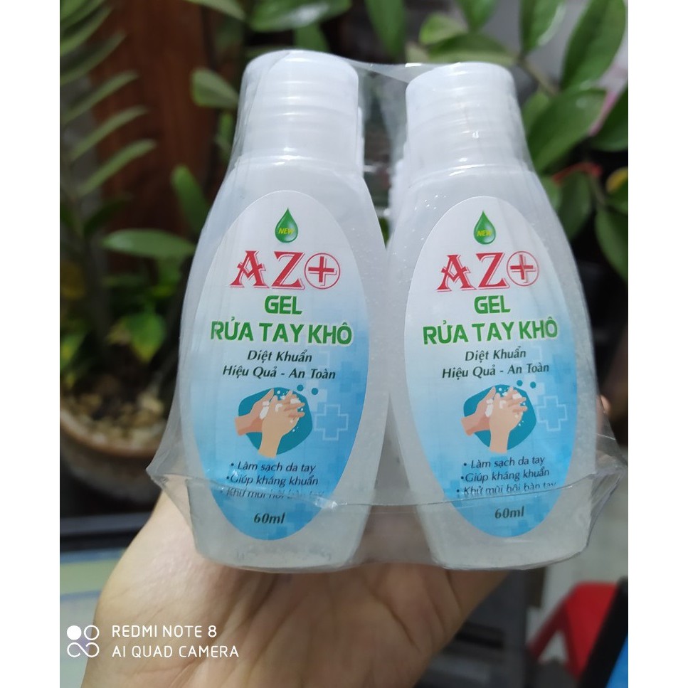GEL RỬA TAY KHÔ 60ml