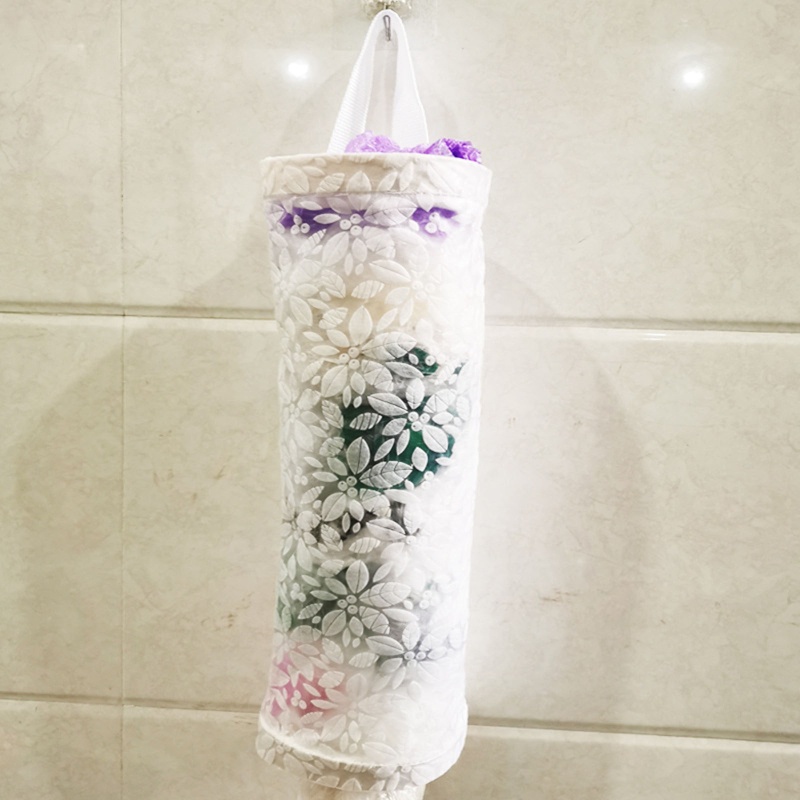 Giá Đỡ Túi Đựng Rác Bằng Nhựa Treo Nhà Tắm Nhà Bếp Tiện Lợi