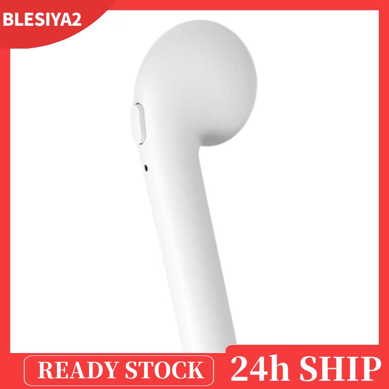 i7s Bluetooth Earphone Sport Mini True Wireless Earbuds single ear White