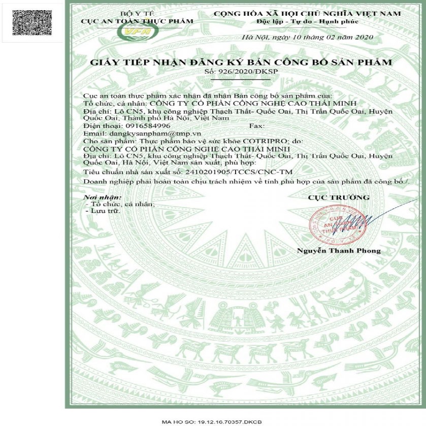 Viên Uống COTRIPRO [Hộp 20 Viên] Hỗ Trợ Tăng Sức Bền Thành Mạch, Giúp Giảm Triệu Chứng Của Trĩ ( chính hãng )