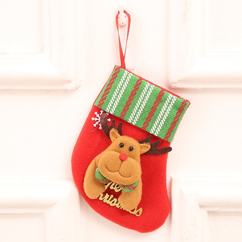Vớ Treo Trang Trí Cây Thông Giáng Sinh Năm Mới Dành Cho Trẻ Em
