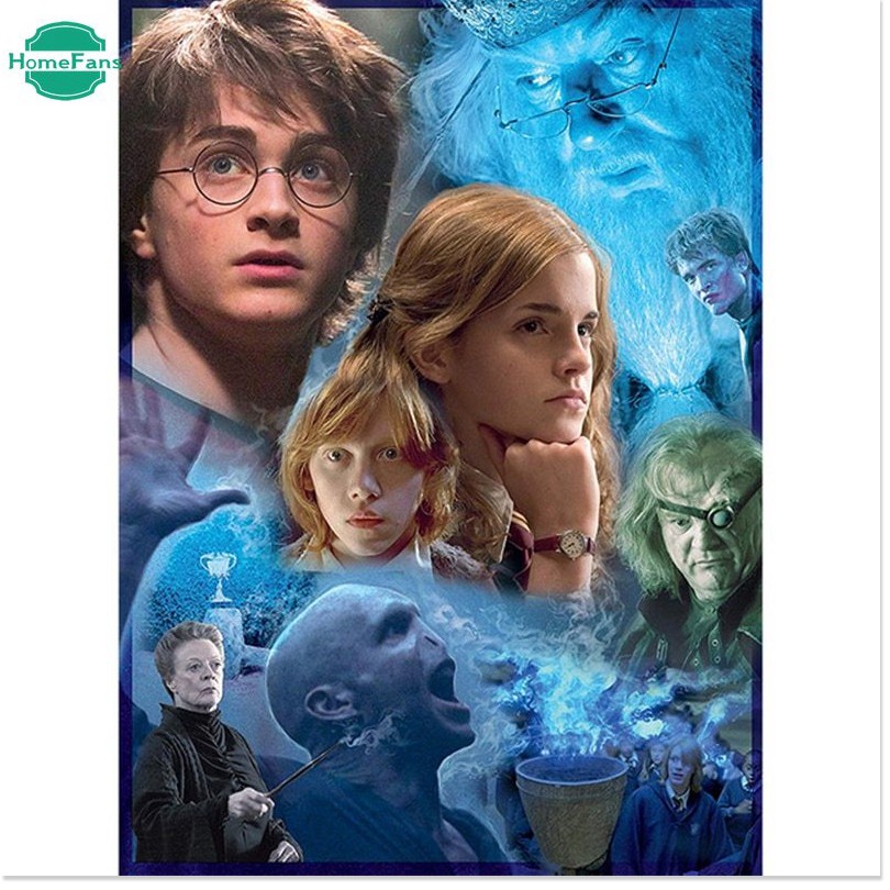 Bộ Tranh Đính Đá 5d Tự Làm Chủ Đề Phim Harry Potter 5d