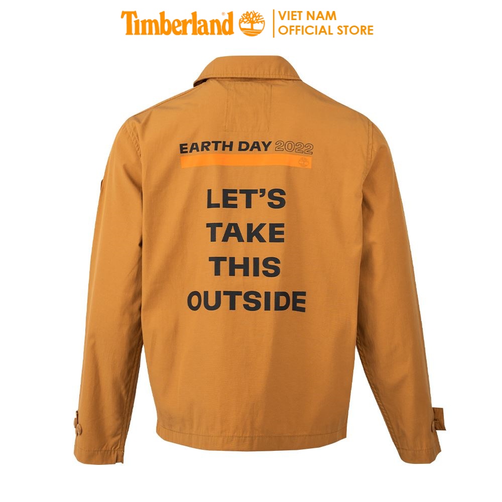 [SALE] Timberland Áo Khoác Nam AF DWR Earth Day EK+ Chore Jacket - Wheat Boot/Dark Sapphire TB0A61G9DH