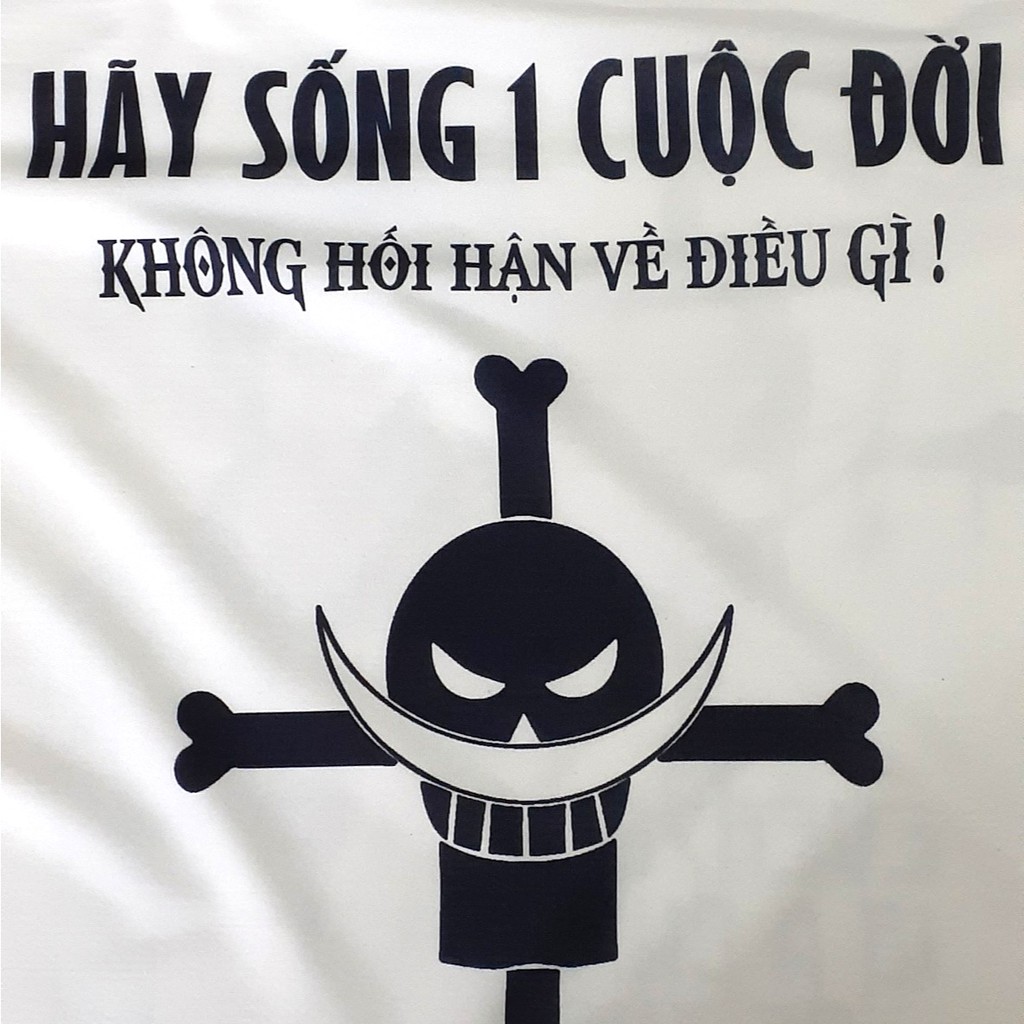 Áo thun ONE PICE ACE in 2 mặt Nam Nữ