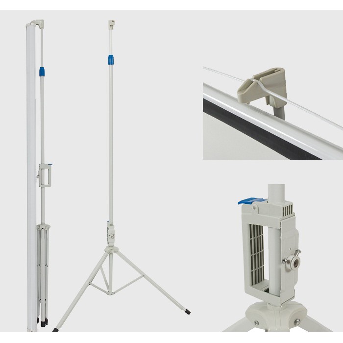 MÀN CHIẾU 3 CHÂN 120 INCH DALITE CHÍNH HÃNG