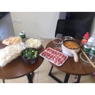 nồi lẩu mini 2 tầng