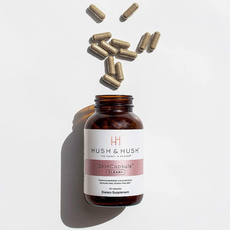 Viên uống ngăn ngừa mụn Hush &amp; Hush SkinCapsule Clear+ 60 viên