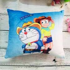 GỐI VUÔNG DOREMON NOBITA 3D 35CM