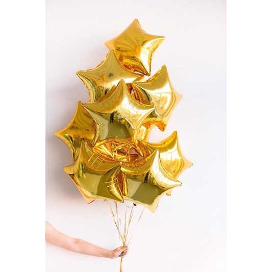 Bộ bong bóng bay sao vàng hla26