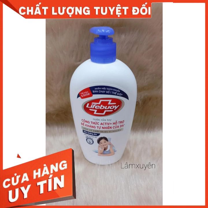 NƯỚC RỬA TAY LIFEBUOY TÚI 450G _ CHAI 500G _ CHAI 180G FREESHIP kháng khuẩn làm sạch da, bảo vệ sức khỏe vượt trội