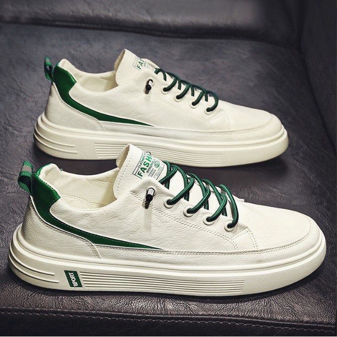 Giày Da Nam Trắng - Giày Nam Đẹp Bền Đẹp Êm Chân Phong Cách Hàn Quốc - 426