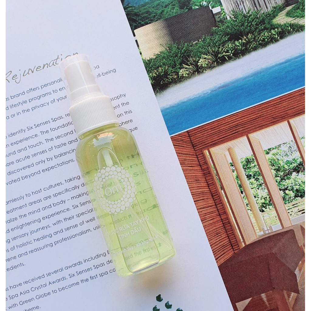 Nước rửa tay khô thiên nhiên, nước rửa tay khô tinh dầu kháng khuẩn - 50 mL (Phun Sương) | BigBuy360 - bigbuy360.vn