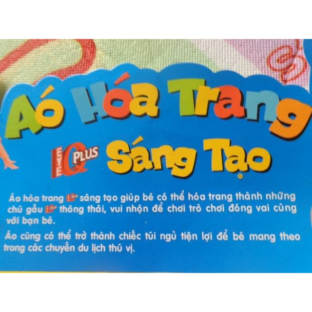 Áo hóa trang sáng tạo/ Túi ngủ hình gấu